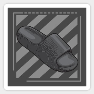 Carbon Clog Shoes Sticker